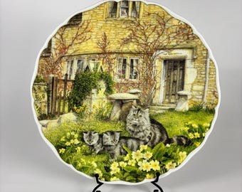 ロイヤルアルバート　CATS AND COTTAGES Royal Albert - Cats and Cottages - A New Discovery - Etsy UK