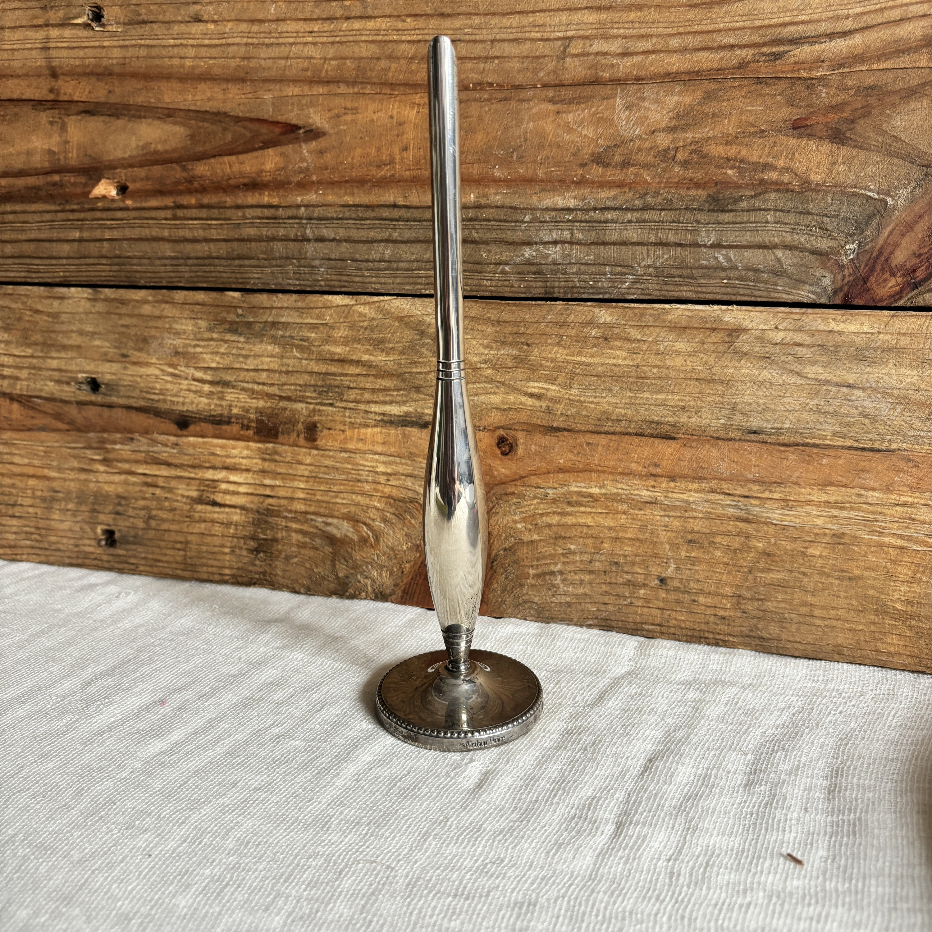 Vintage Arthur Price Silver Plated Bud Vase - Etsy UK