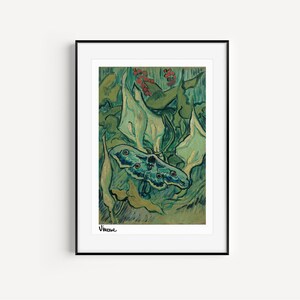 Van Gogh famous art print digital download, printable instant download digital wall print, museum wall art print, famous art reproduction