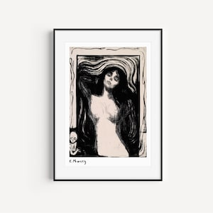 Munch famous art prints download wall art, famous artist painting, famous abstract art modern, printable art museum art, museum art print