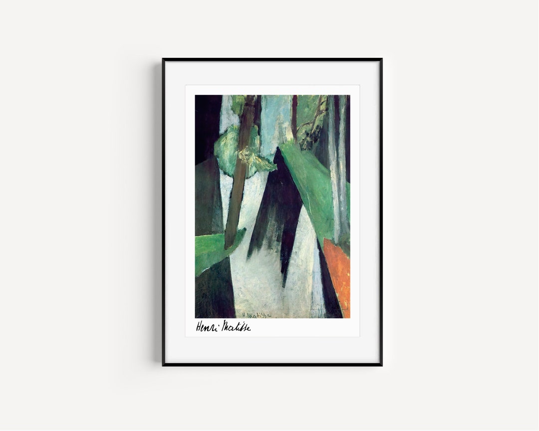 Matisse Famous Art Print Digital Download, Printable Instant Download