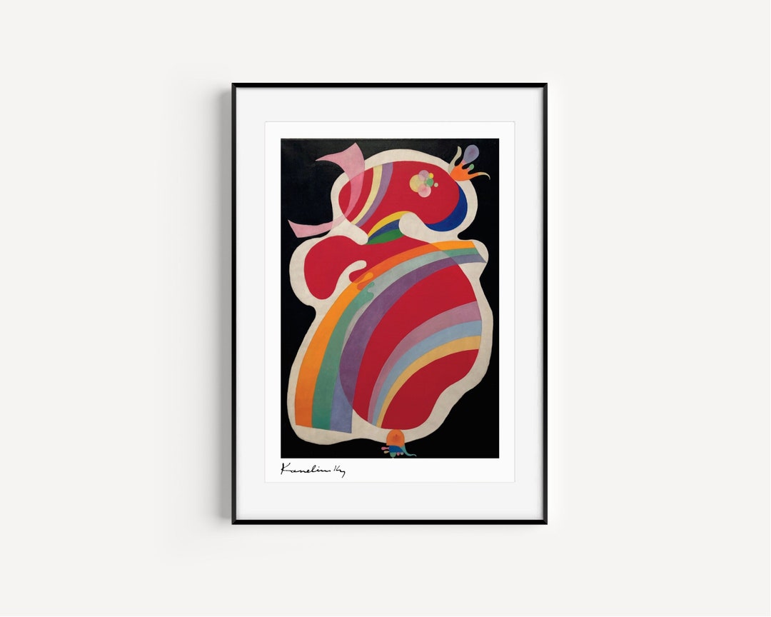 Kandinsky Famous Art Print Digital Download Wall Art Famous Etsy