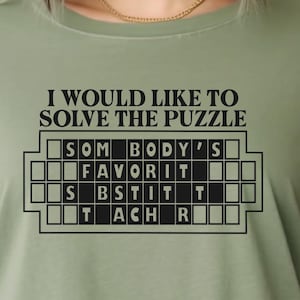 Somebody&#39;s Favorite Substitute Teacher, SVG, PNG, Substitute Teacher Svg, Teacher Shirt Svg, Substitute Teacher, Favorite Sub, Sub Teacher