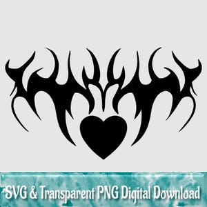 Neo Tribal Heart Design Cybersigilism Gothic Grunge Style Neo Tribal Heart Design Cybersigilism Gothic Grunge Style