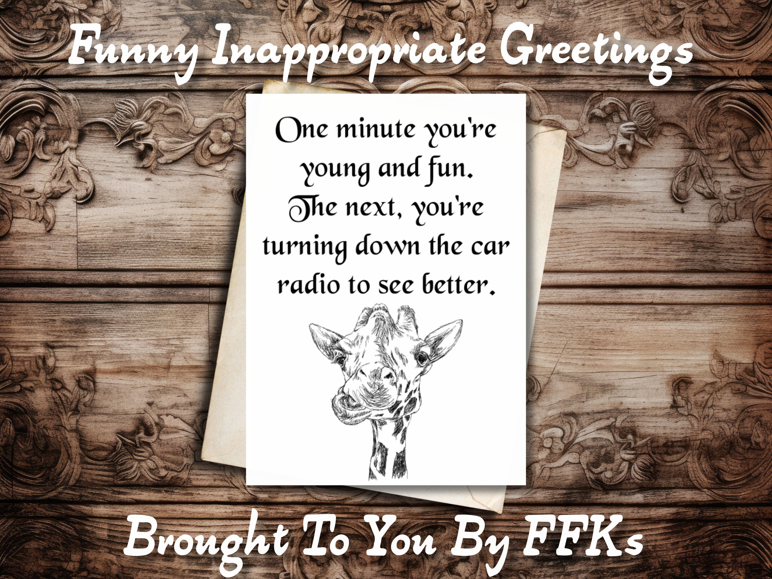 Funny Printable Birthday Card, Digital Download, for Family and Friends ...