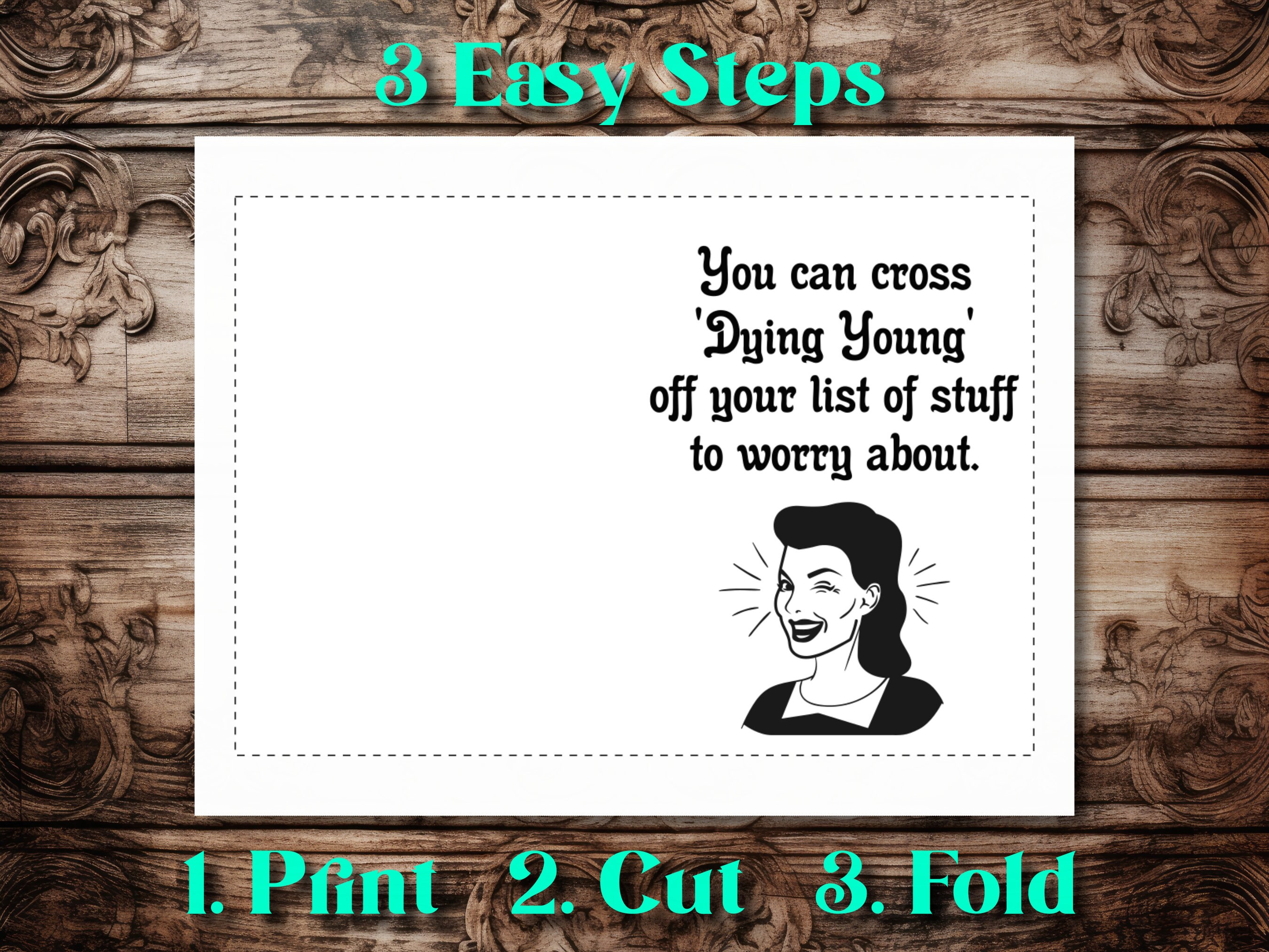 Funny Printable Birthday Card, Printable Birthday Card, Funny Printable ...