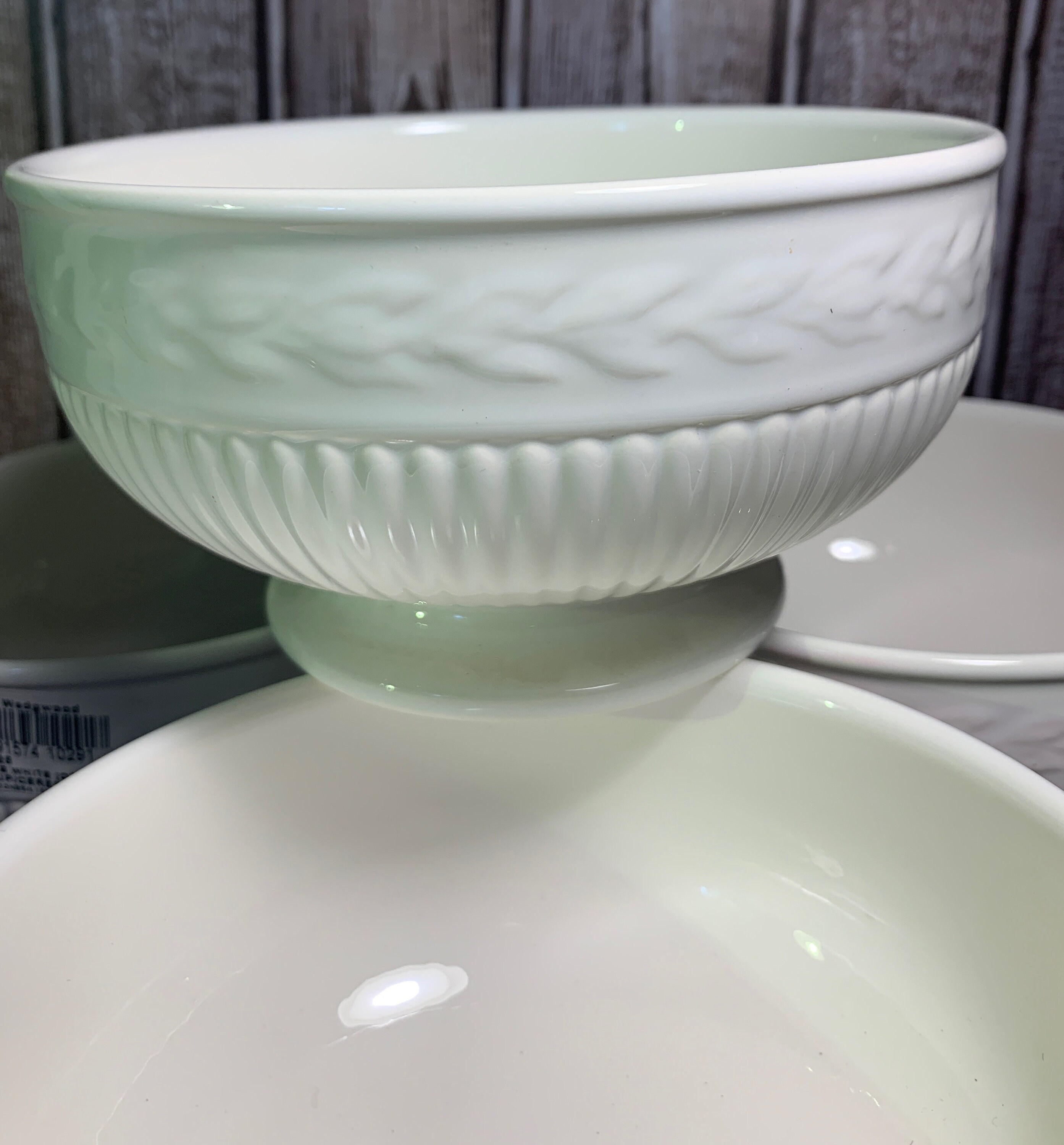 Vintage Rare Wedgewood edme White Soup/cereal Etsy