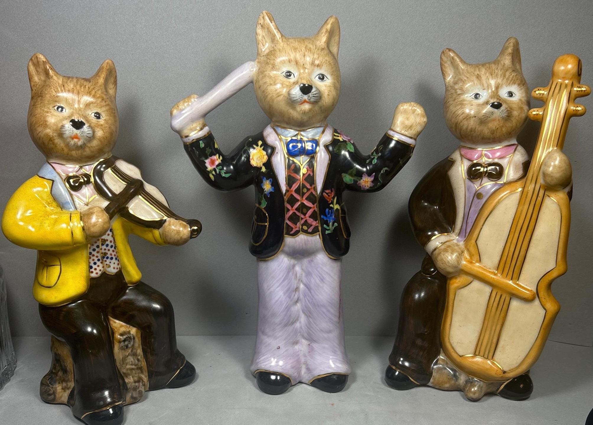 Vintage jazz musician figurines - Etsy 日本