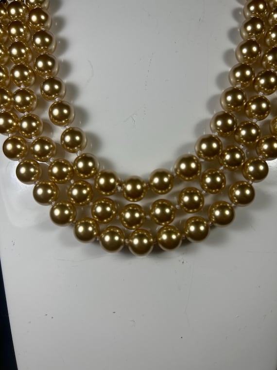 Vintage KJL Kenneth Jay Lane Vintage KJL  Champag… - image 4