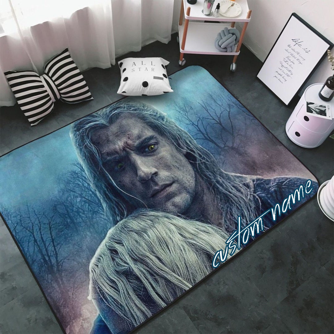 The Witcher Blood & Origin Carpet 3D Printing Custom Name Home - Etsy