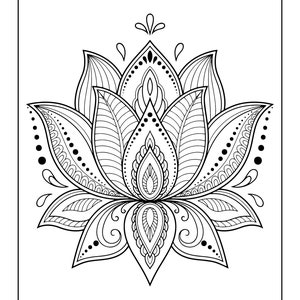 mandala coloring