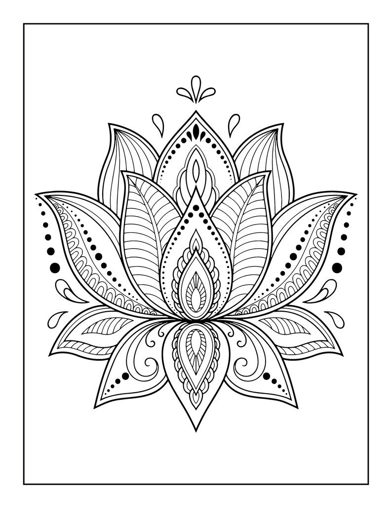 mandala coloring
