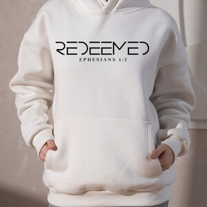 Redeemed Svg, Redeemed Shirt Svg, Redeemed Png, Redeemed Sublimation Svg,Redeemed Mug Png,Cross Nails Pdf,Christian Eps,Christian Shirt Dxf image 3