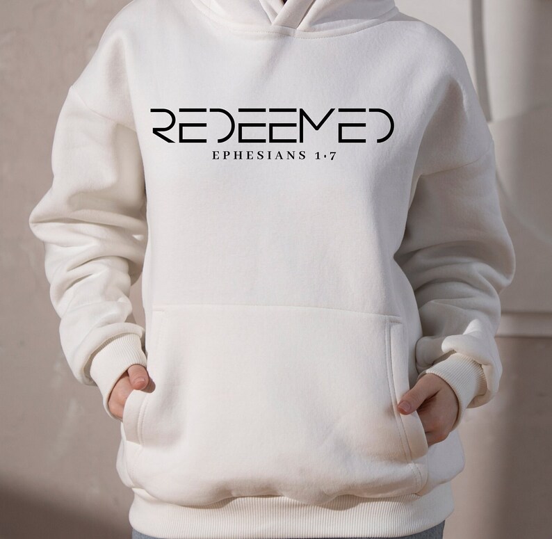 Redeemed Svg, Redeemed Shirt Svg, Redeemed Png, Redeemed Sublimation Svg,Redeemed Mug Png,Cross Nails Pdf,Christian Eps,Christian Shirt Dxf image 3