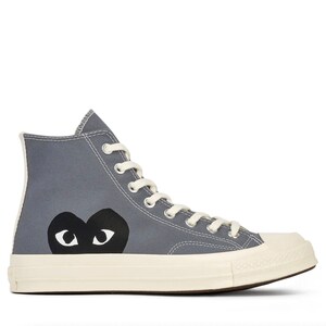 Des Garcons PLAY X Converse Low-top Trainers Blue - Etsy