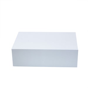 Grote Witte Magneetdoos 35,5 x23,5x 10,5 cm Doos doop Doop prachtige luxe groothandel geschenken bruiloft