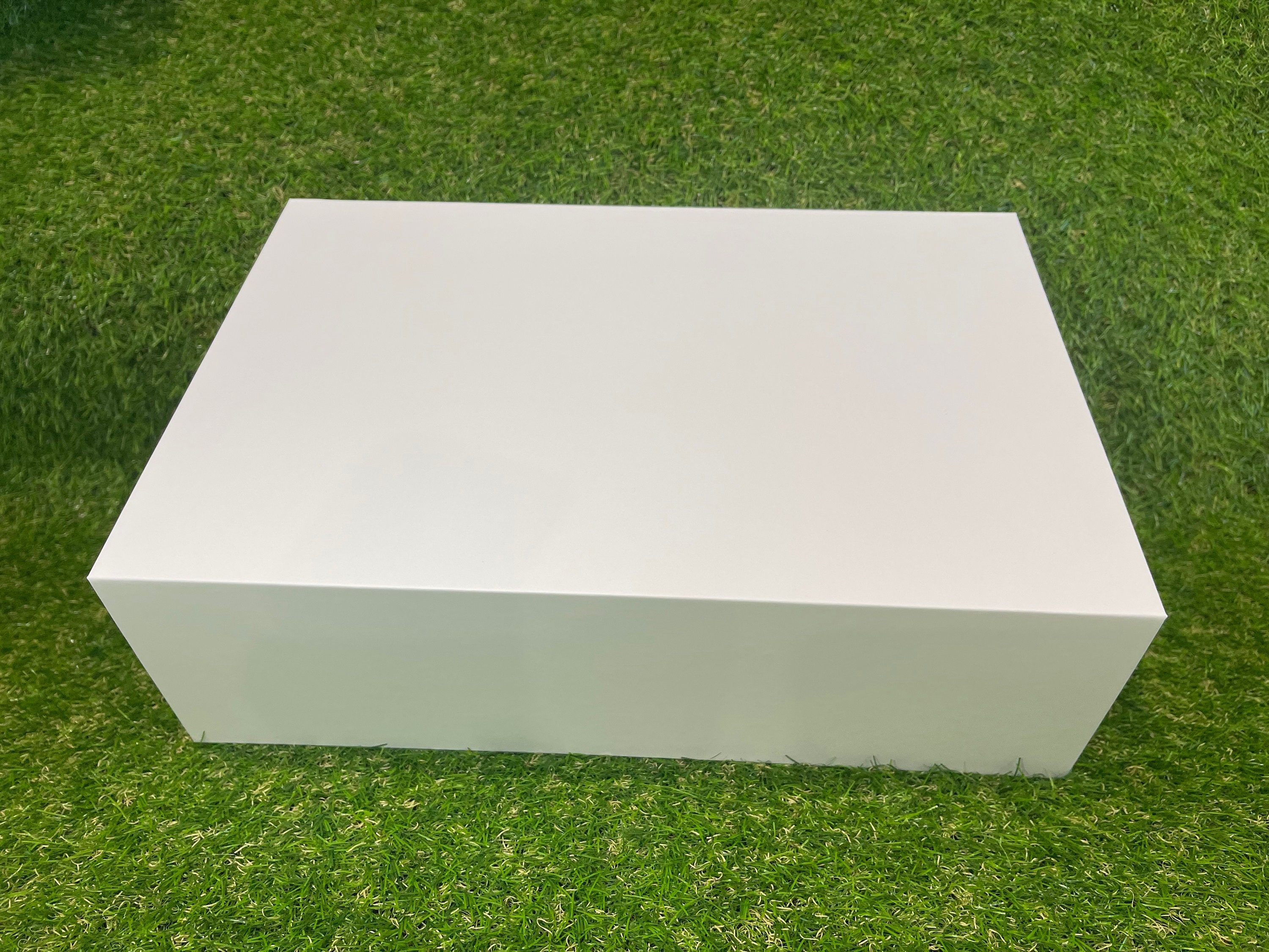Large White Magnetic box 35.5 x23.5x 10.5 cm  Box baptism Christening gorgeous luxury wholesale gifts wedding
