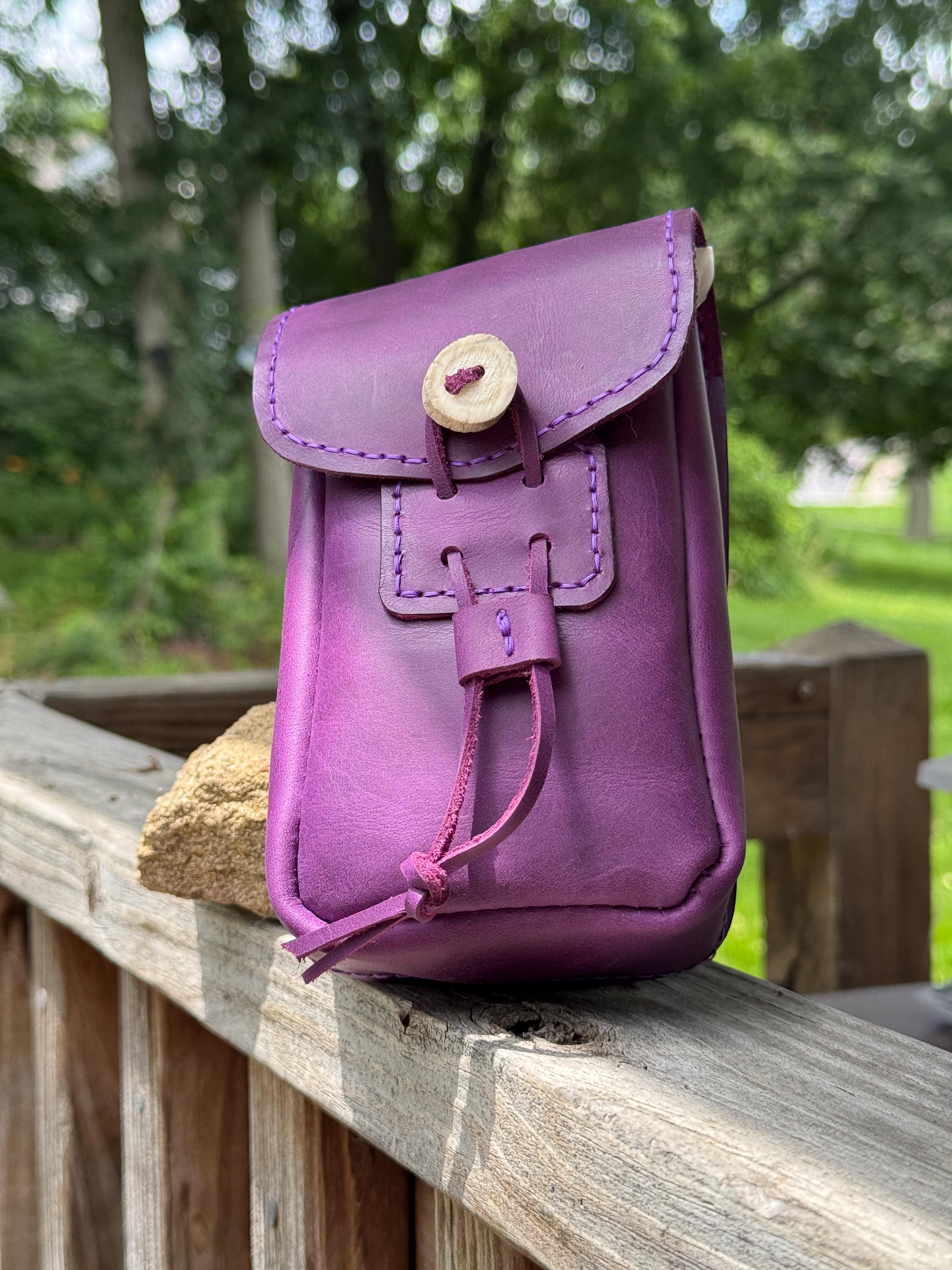 Renaissance Leather Belt Bag - Etsy