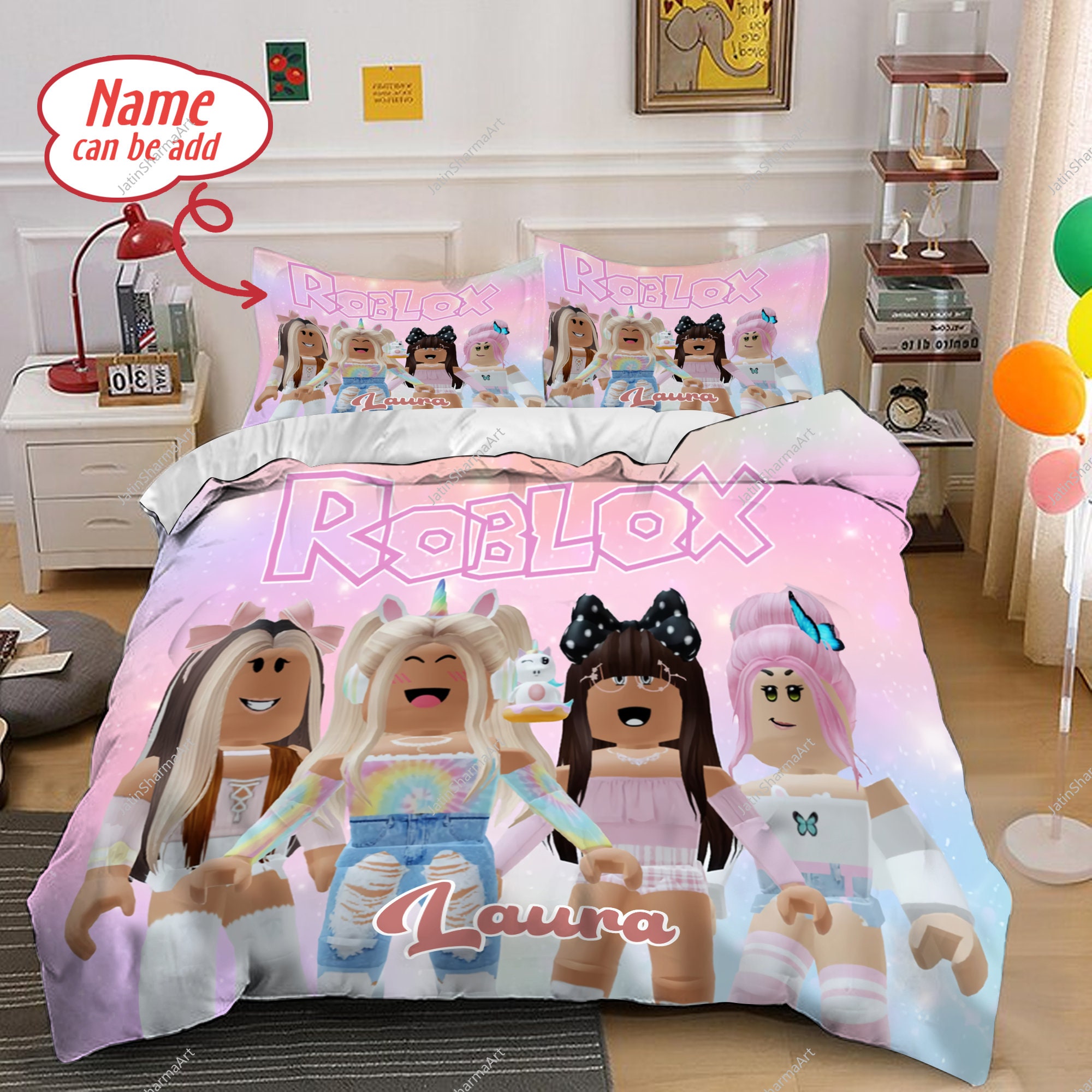 Girls Roblox Bedding 