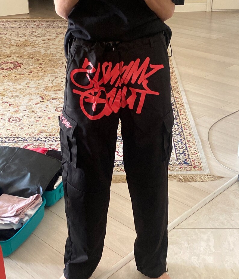 Y2K Cargo Pants, Streetwear Jeans Harajuku Y2K, Unisex Casual Pants