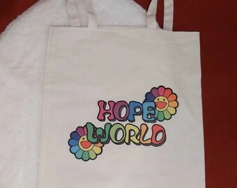 Erinnere dich an Hoffnung in deinem Alltag: Deine Hope World Emblem Canvas Bag ist da! - Handtaschen - Accessoires - Schulter - Geldbörse