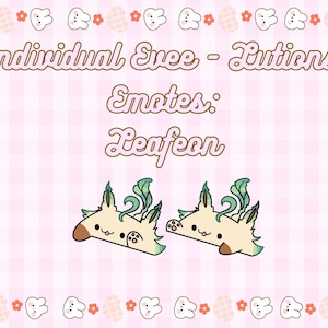 Evee Individuals: Leafon Bongo Cat Twitch Emote