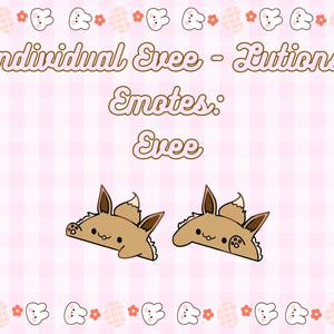 Evee Individuals: Evee Bongo Cat Twitch Emote