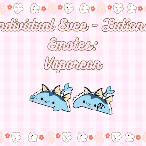 Evee Individuals: Vaporeon Bongo Cat Emote