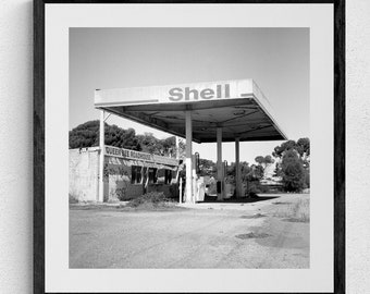 Queen Bee Roadhouse Ouyen, Unframed Photography Print, original film photography, black and white fine art