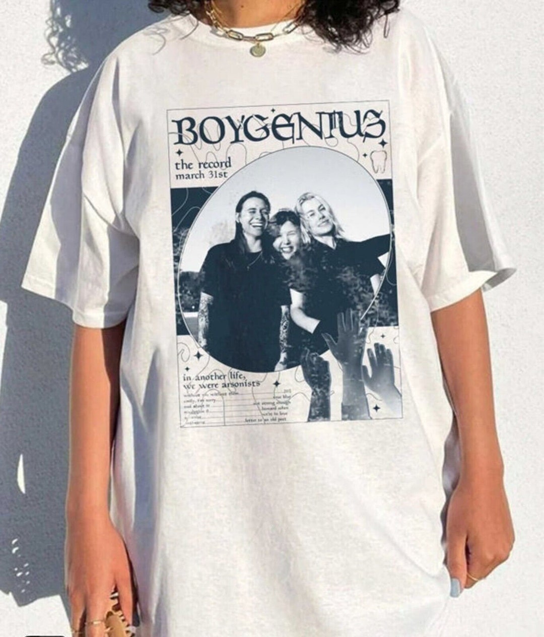 Boygenius Tshirt Boygenius Reset Tour 2023 Shirt Boygenius Etsy