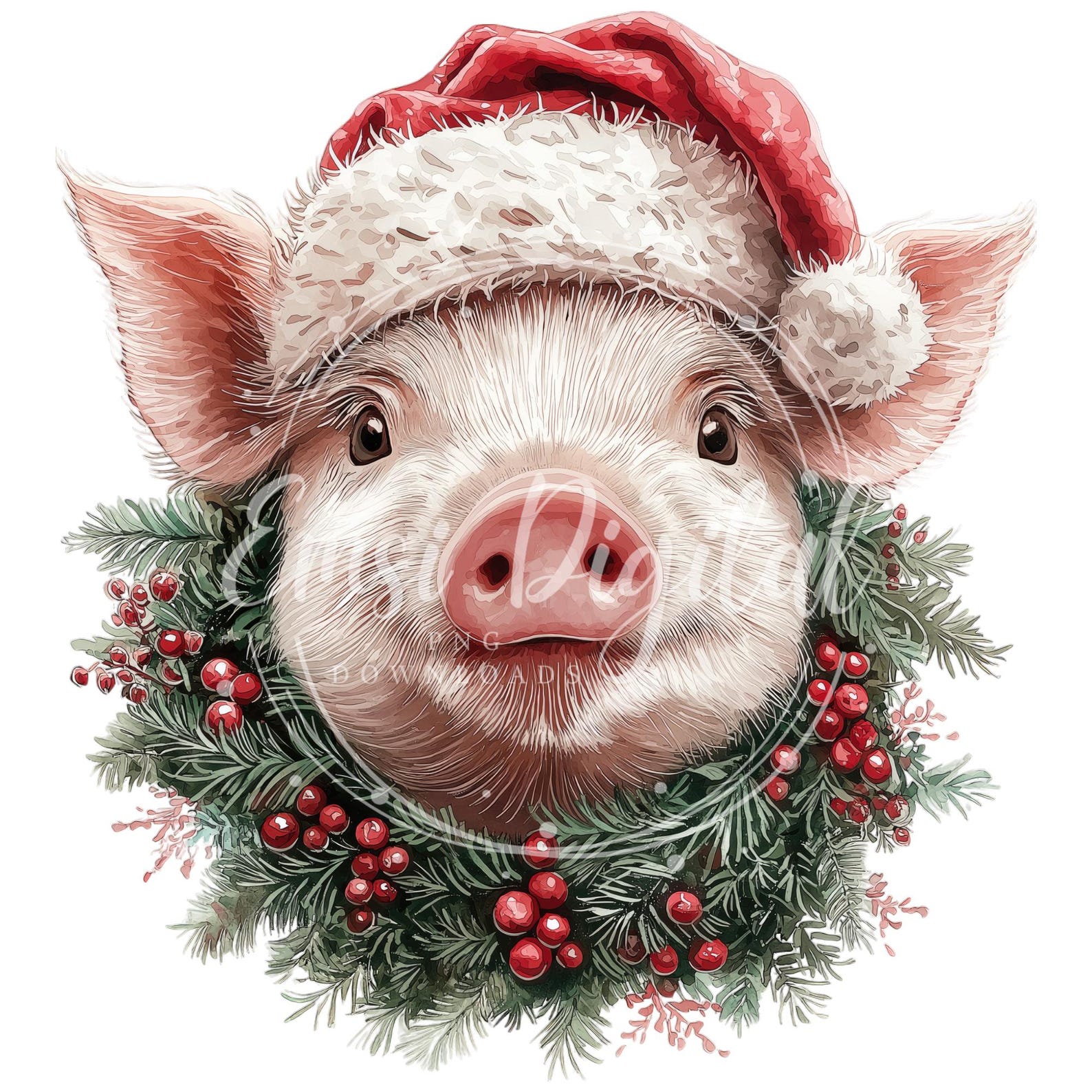 Christmas Farm Animals Clipart | High-quality Transparent PNG ...