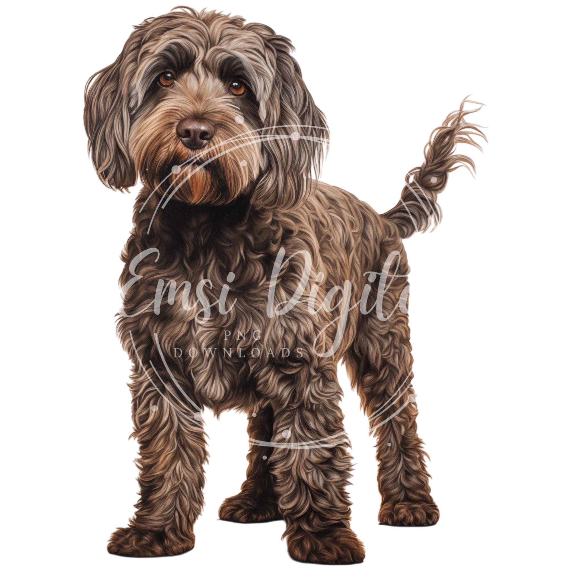 Cockapoo Clipart | High-quality Transparent PNG | Watercolor Dog ...
