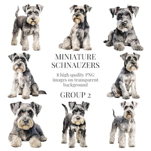 Miniature Schnauzer - Etsy