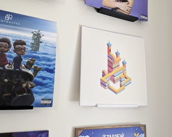 Screwless Vinyl Record Wall Mount | Damage-Free Display
