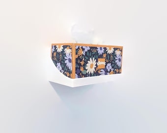 No-Damage Tissue Box Wall Holder | Minimalist Home Organizer
