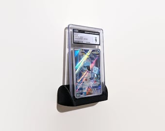 CGC Graded Trading Card Screwless Wall Mount