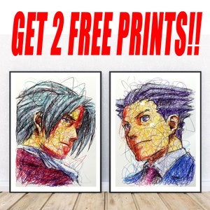 Ace attorney characters active Greeting Card for Sale by