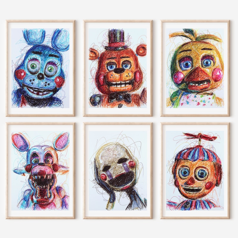 Five Nights at Freddys 2 Poster - Etsy