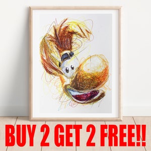 Rayman Ballpoint Pen Print, Buy 2 Get 2 FREE, Play station Art Poster, Retro Video Games, Gamer Room Decor, PS1 Art Poster