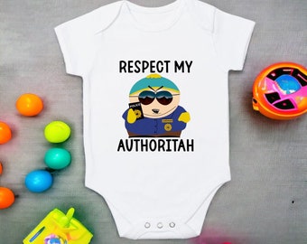Respect my authoritah babygro