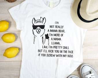 Mama llama T-shirt