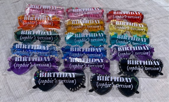 Birthday Party Favors BAG ONLY | In My Birthday Era | Birthday (Your Name)'s Version