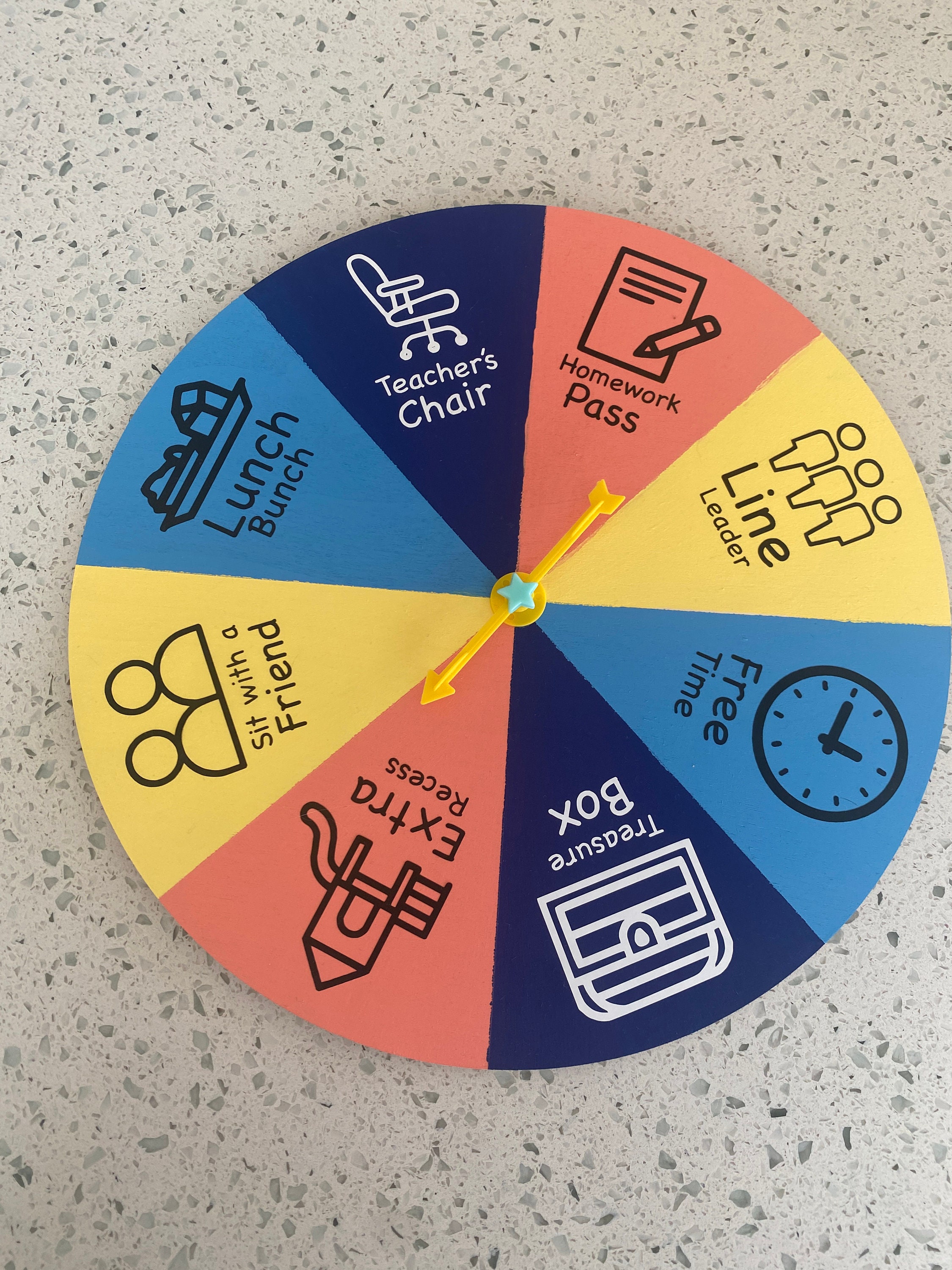 Personalized Rewards Wheel for Classroom Behavior Management | Gifts ...