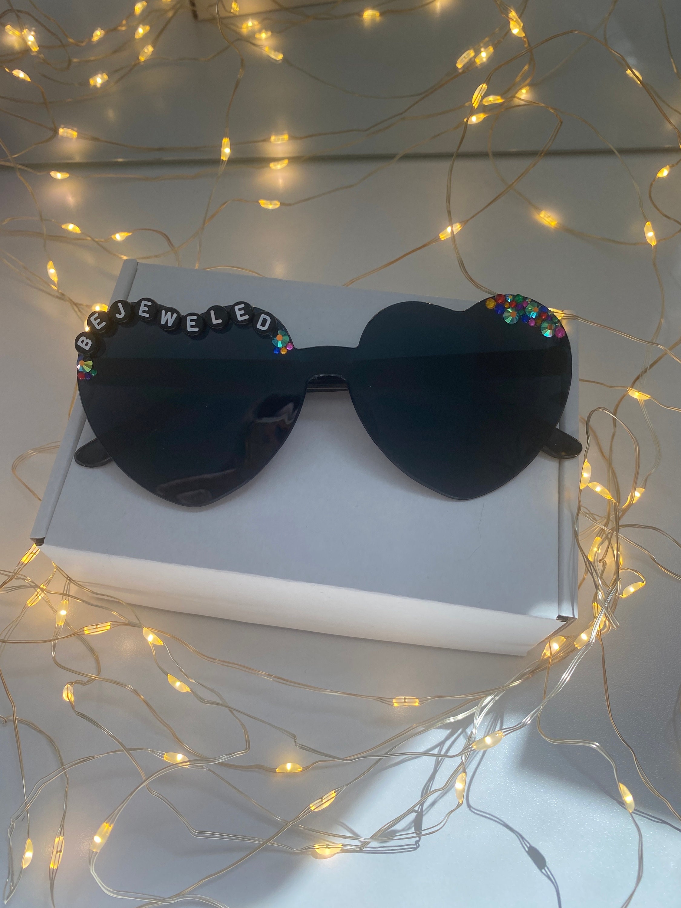 Taylor Swift Eras Tour Bejeweled Sunglasses - Etsy