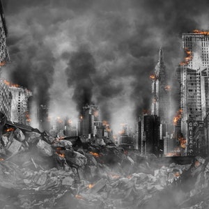 Superhero Background - High-Resolution JPEG - Perfect for Photoshoots