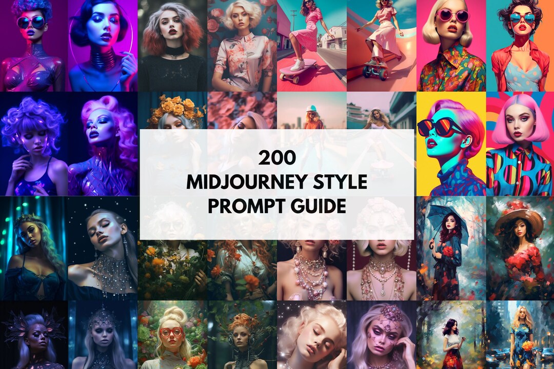 Midjourney AI Art Masterclass Ebook - 200 Unique Styles and Examples ...