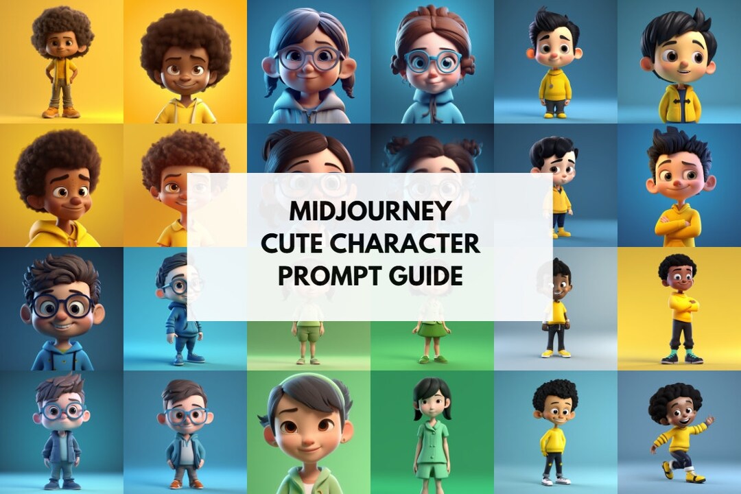 Ultimate Cute Character Creator for Midjourney AI Prompts - Beginner