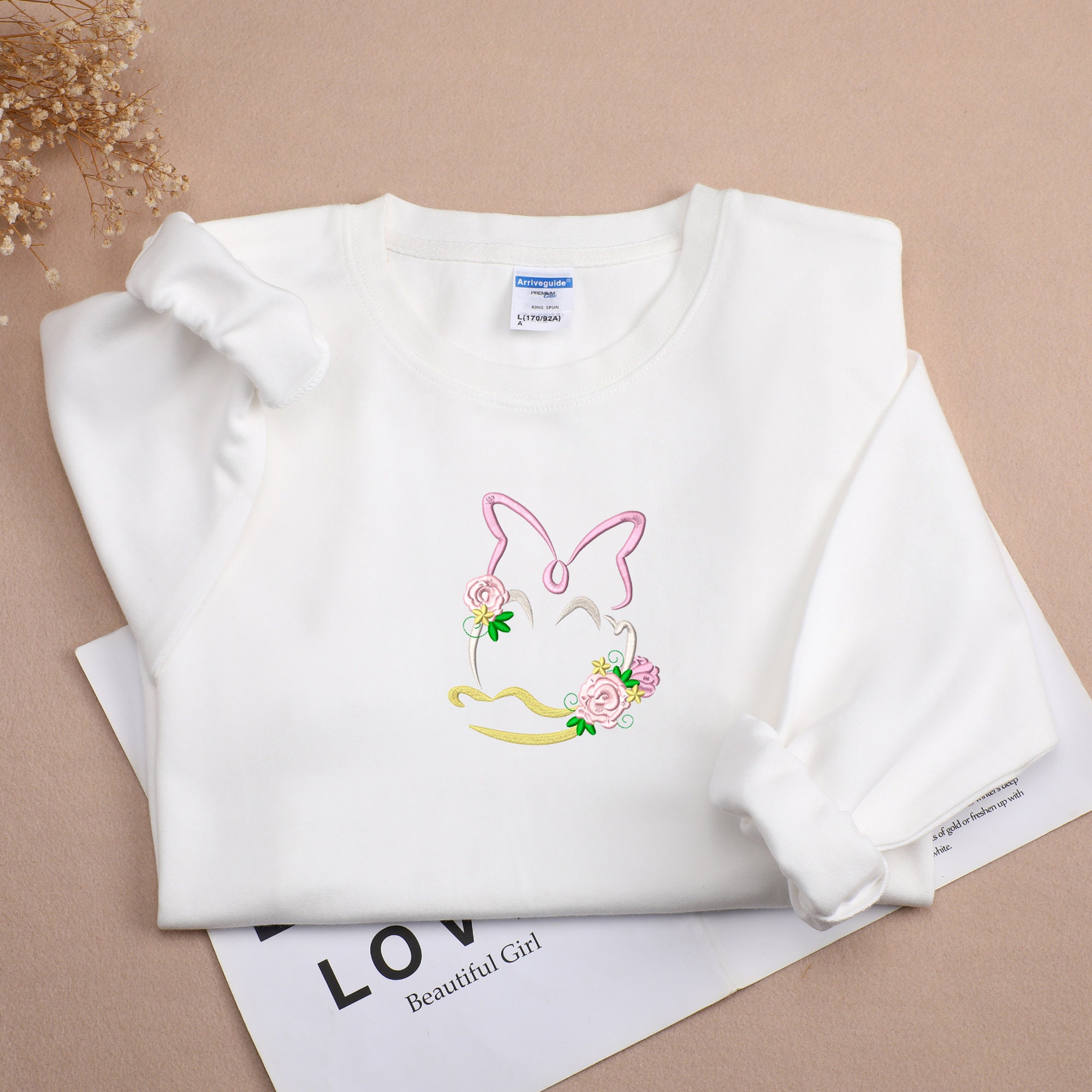 Discover Disney Daisy Duck Embroidered Sweatshirt