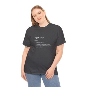 Camiseta de pronunciación Sigil / Papel crítico Matthew Mercer DnD Dungeons and Dragons