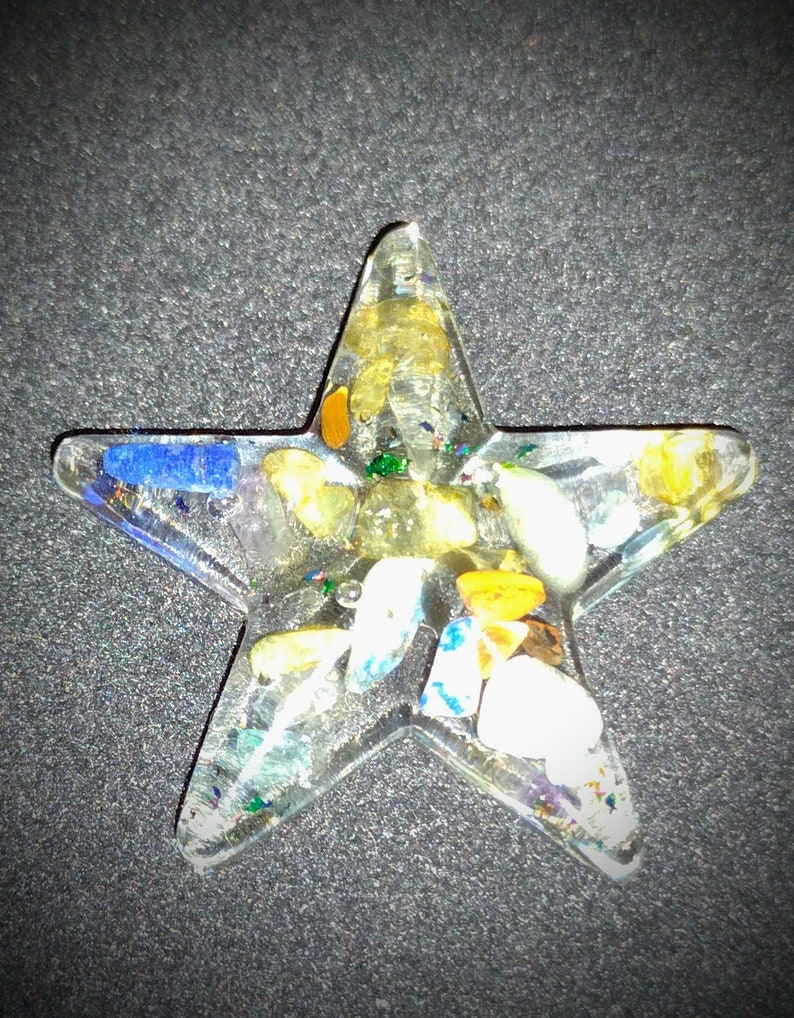 Magical Star For Wealth And Success With Stones Within To Attract Abundance To Your Life. Feel The Energy Shine To You, Make it Yours, Now zdjęcie 1